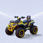 Unleash the Fun – Kids Electric ATV Quad Bike with LED Lights & Music! (YELLOW)