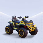 Unleash the Fun – Kids Electric ATV Quad Bike with LED Lights & Music! (YELLOW)