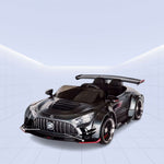 Sleek & Sporty Kids’ Car – Drive Like a Champion! (GREY)