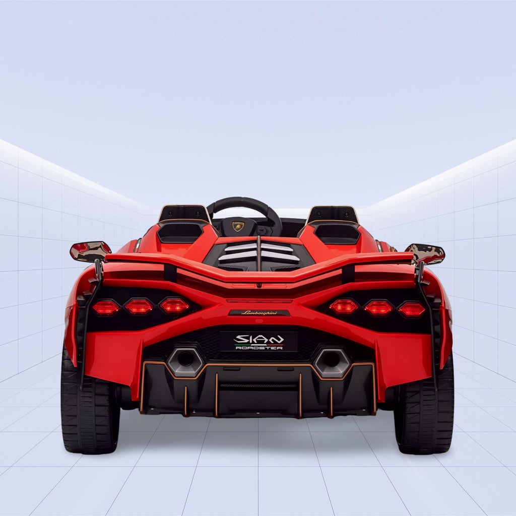 Licensed Lamborghini Sian Kids Electric Ride-On Car – Ultimate Supercar Experience (RED)