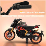 Mini Superbike Adventure – Electric Ride-On! (RED GREY)