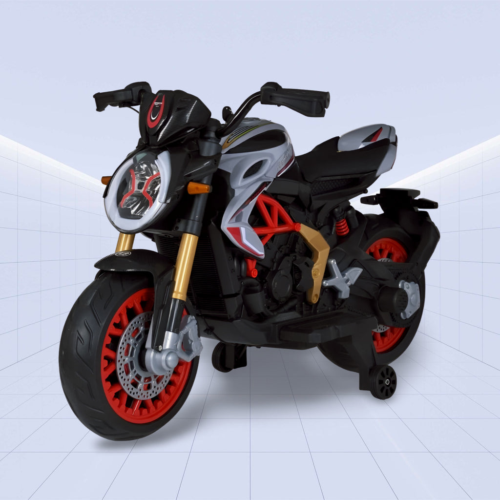 Mini Superbike Adventure – Electric Ride-On! (RED GREY)