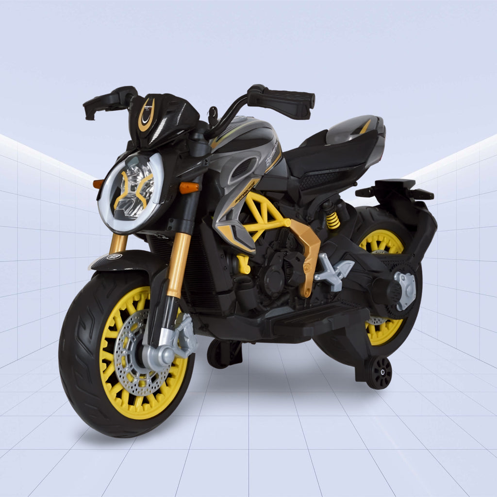 Mini Superbike Adventure – Electric Ride-On! (YELLOW GREY)