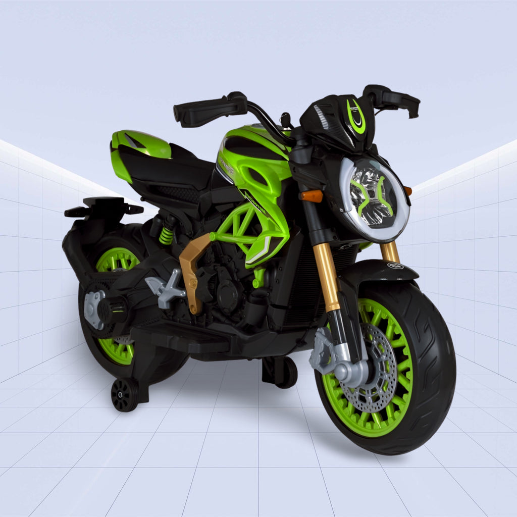 Mini Superbike Adventure – Electric Ride-On! (GREEN)