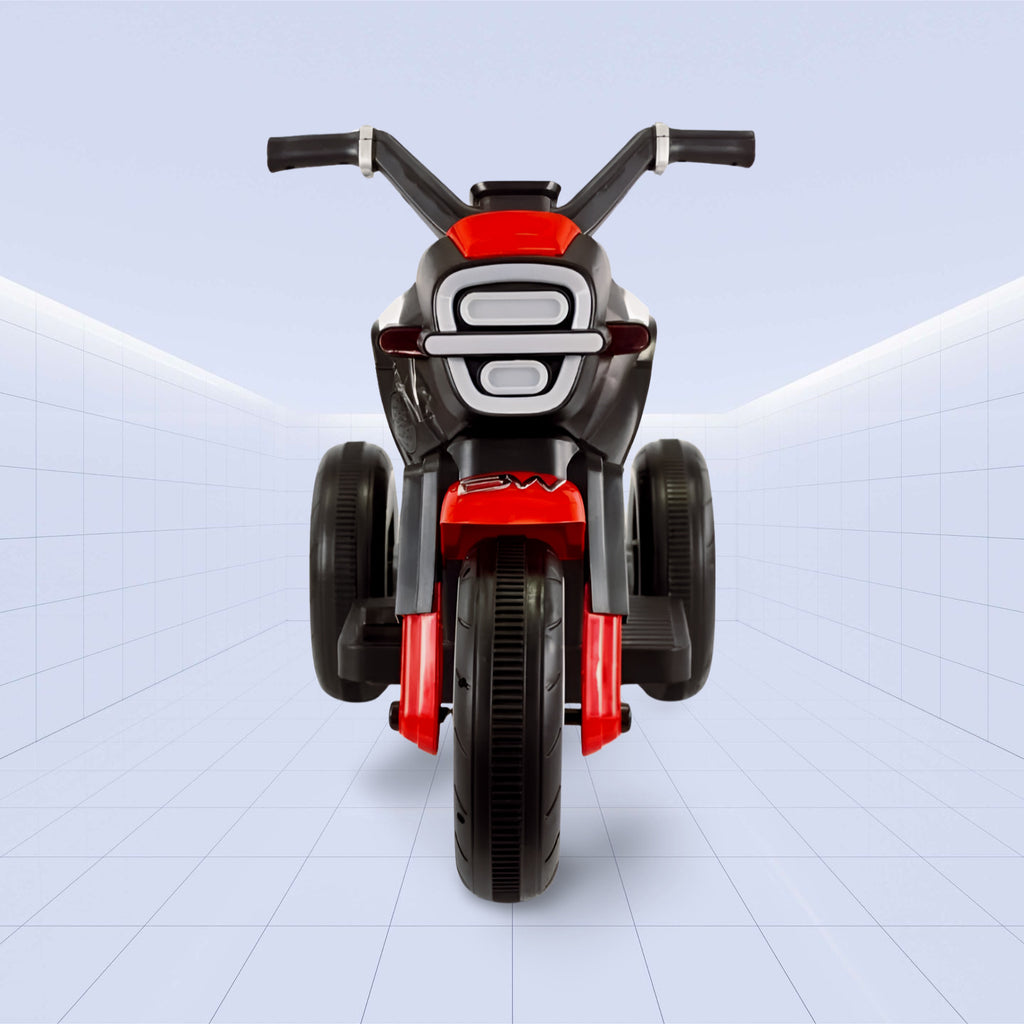 TurboCharge Kids' Electric Motorcycle – Ultimate Ride-On with Lights, Music & Smoke Effects! (RED)