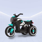 TurboCharge Kids' Electric Motorcycle – Ultimate Ride-On with Lights, Music & Smoke Effects! (GREEN)