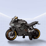 Sport Ride-Electric Kids Ride-On Motorcycle (GREY)