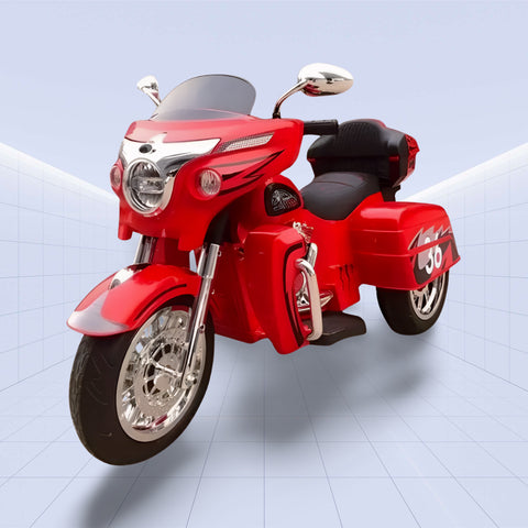 Future Rider’s Dream – Kids Electric Motorcycle with Realistic Features! (RED)