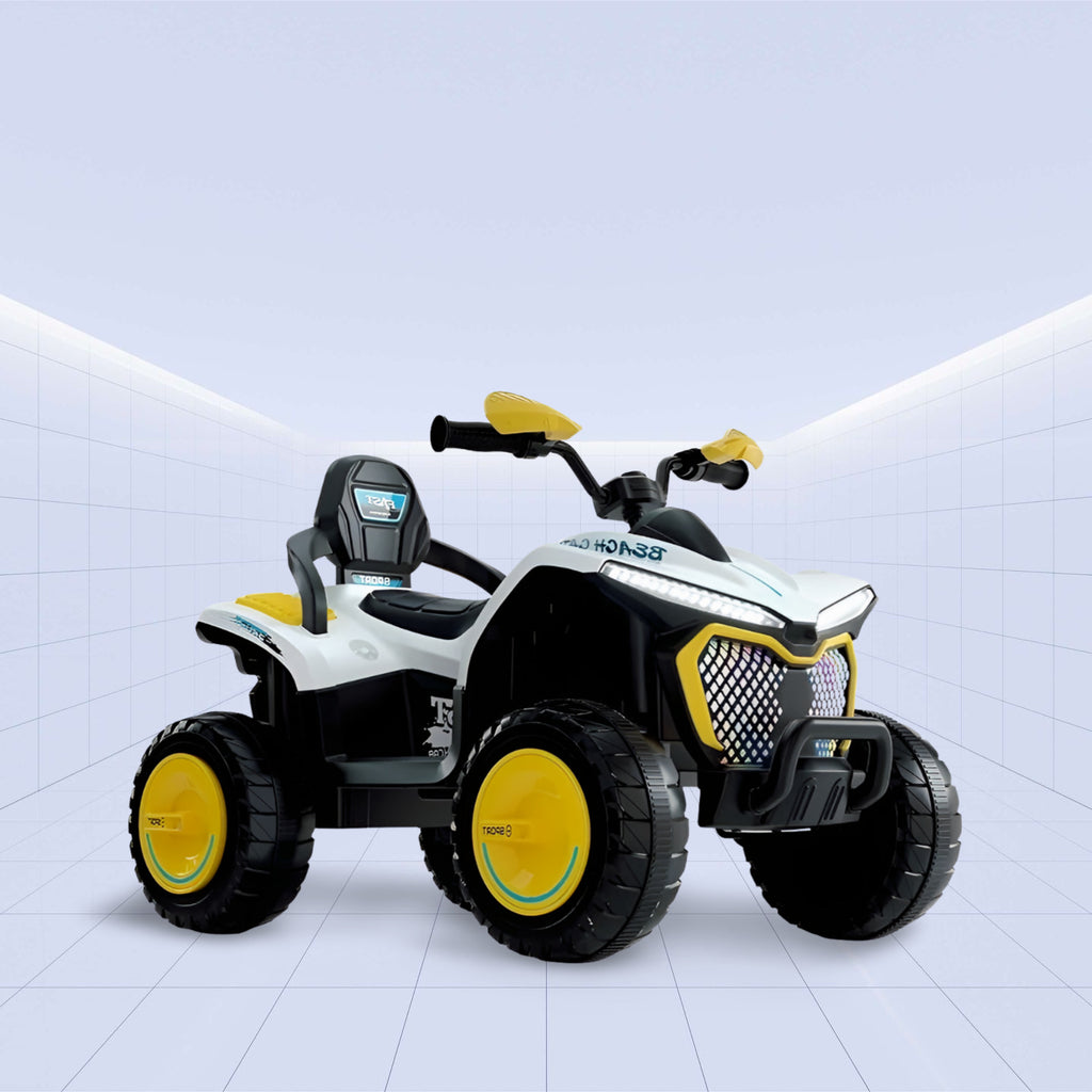 Beach Cruiser Kids Electric Ride-On Quad Bike (YELLOW)