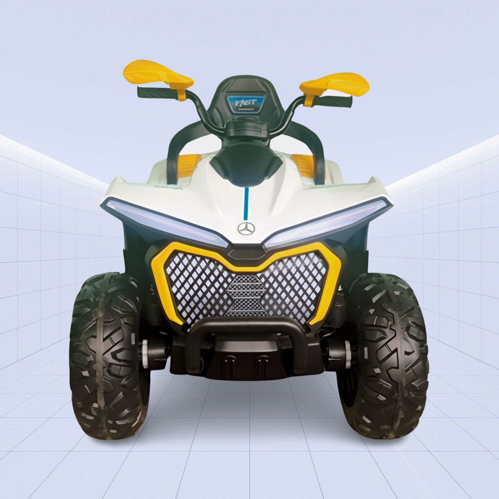 Beach Cruiser Kids Electric Ride-On Quad Bike (YELLOW)