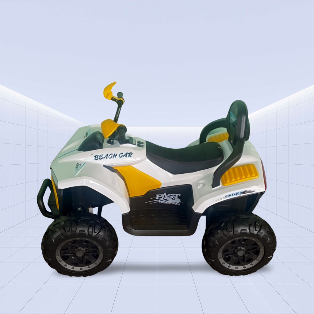 Beach Cruiser Kids Electric Ride-On Quad Bike (YELLOW)