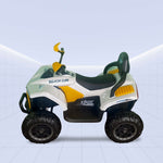 Beach Cruiser Kids Electric Ride-On Quad Bike (YELLOW)