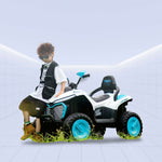 Beach Cruiser Kids Electric Ride-On Quad Bike (BLUE)