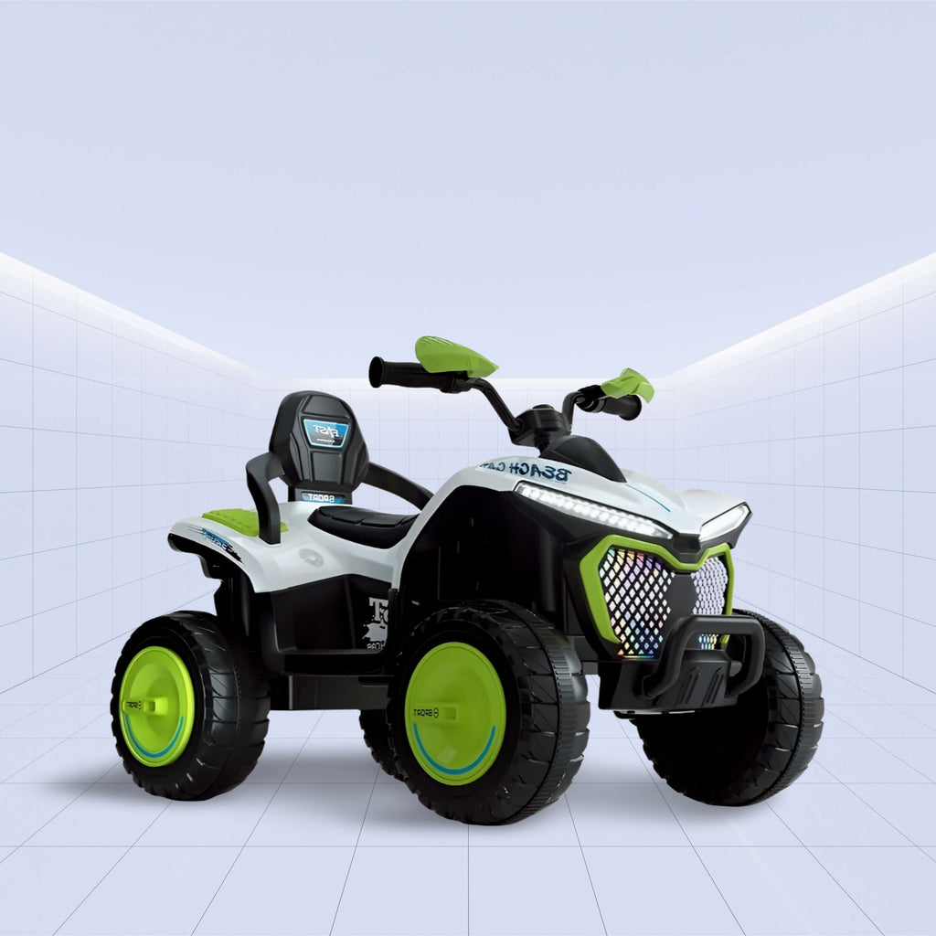 Beach Cruiser Kids Electric Ride-On Quad Bike (GREEN)
