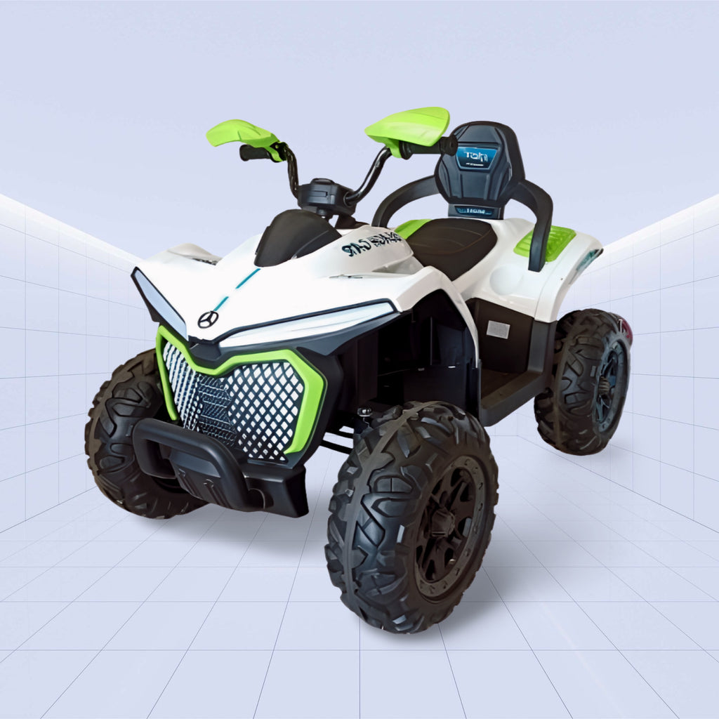 Beach Cruiser Kids Electric Ride-On Quad Bike (GREEN)