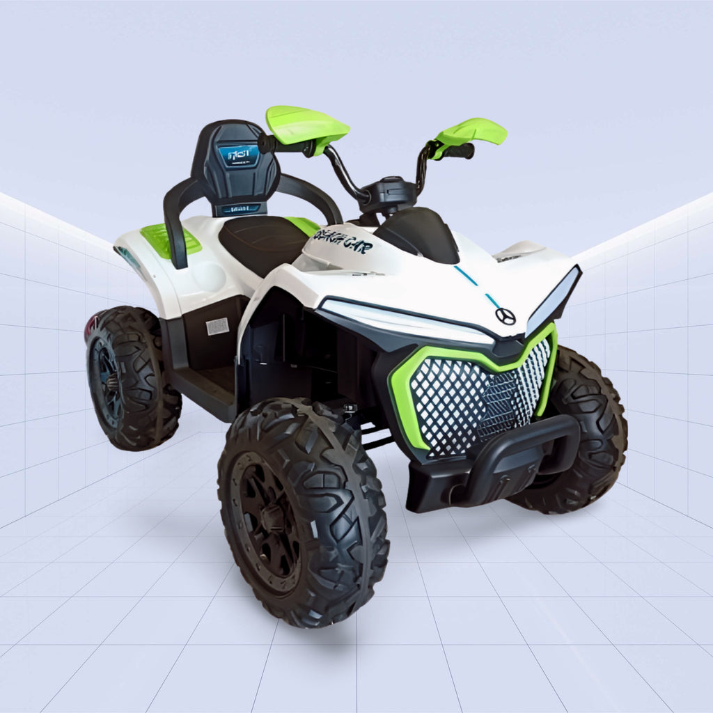 Beach Cruiser Kids Electric Ride-On Quad Bike (GREEN)