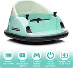 Electric Ride-On Drift Car – Stylish Fun for Kids with 360-Degree Spin (GREEN)