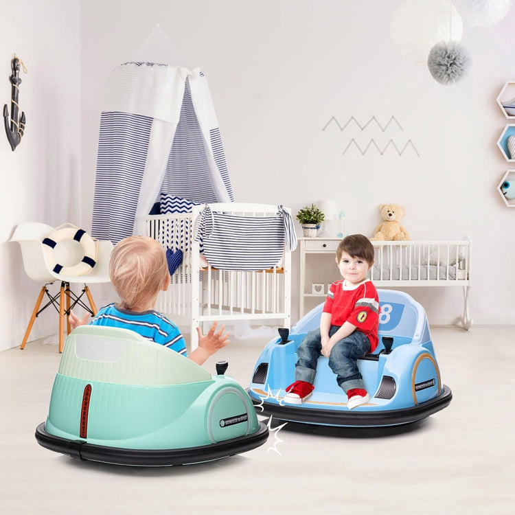 Electric Ride-On Drift Car – Stylish Fun for Kids with 360-Degree Spin (GREEN)