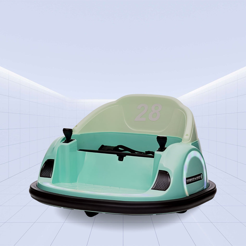 Electric Ride-On Drift Car – Stylish Fun for Kids with 360-Degree Spin (GREEN)