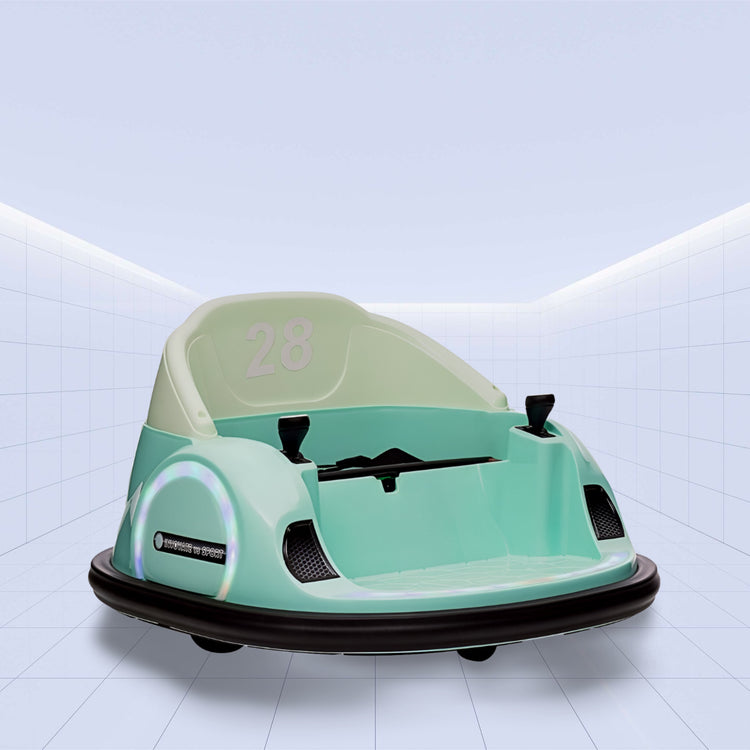 Electric Ride-On Drift Car – Stylish Fun for Kids with 360-Degree Spin (GREEN)