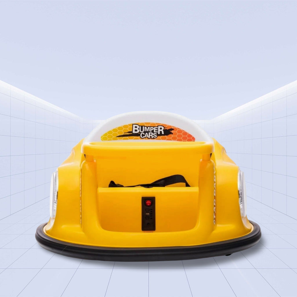"Ride, Spin, and Play: Star Baby Kids Drift Car with 360° Turning & LED Lights" (YELLOW)