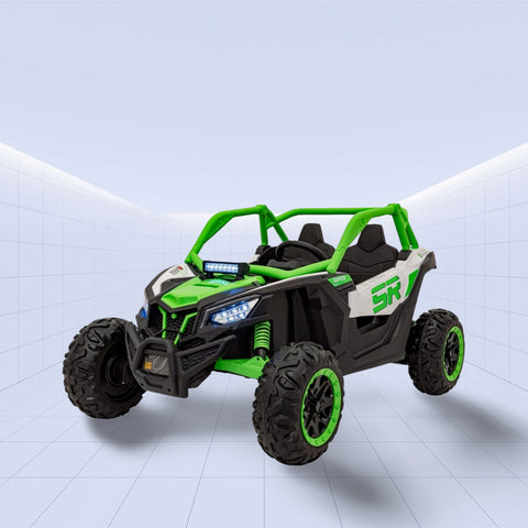Adventure Buggy Ride-On – Fun for Two, Built for Action (GREEN)