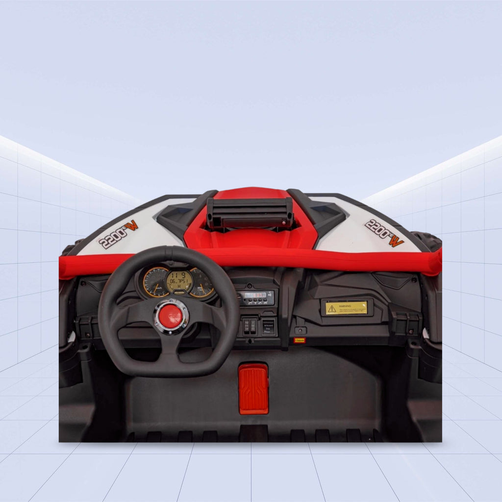 Adventure Buggy Ride-On – Fun for Two, Built for Action (RED)