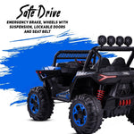 "Tiny Off-Roader – 4x4 Kids Electric Jeep with Remote Control (BLUE)