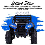 "Tiny Off-Roader – 4x4 Kids Electric Jeep with Remote Control (BLUE)