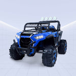 "Tiny Off-Roader – 4x4 Kids Electric Jeep with Remote Control (BLUE)