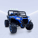"Tiny Off-Roader – 4x4 Kids Electric Jeep with Remote Control (BLUE)