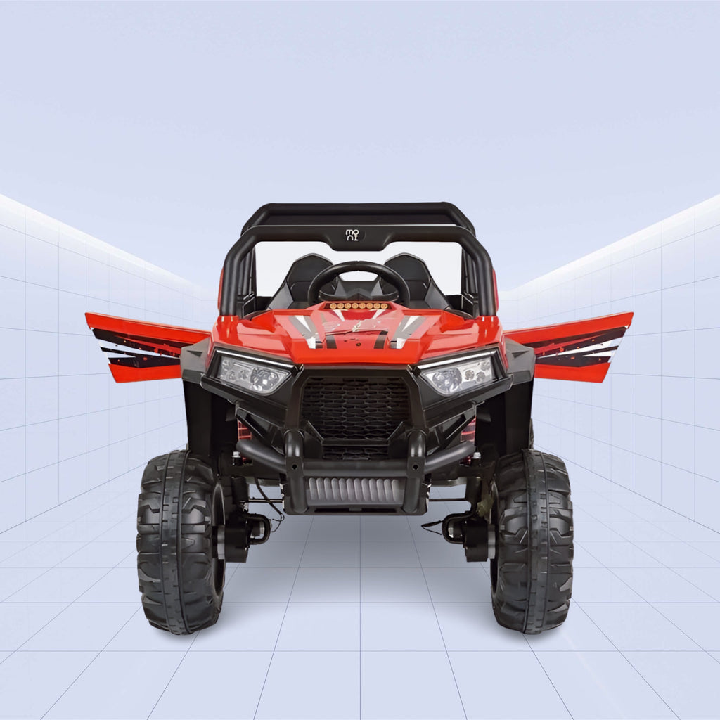 4x4 Power Ride: Kids’ Electric Jeep with Remote Control (RED)