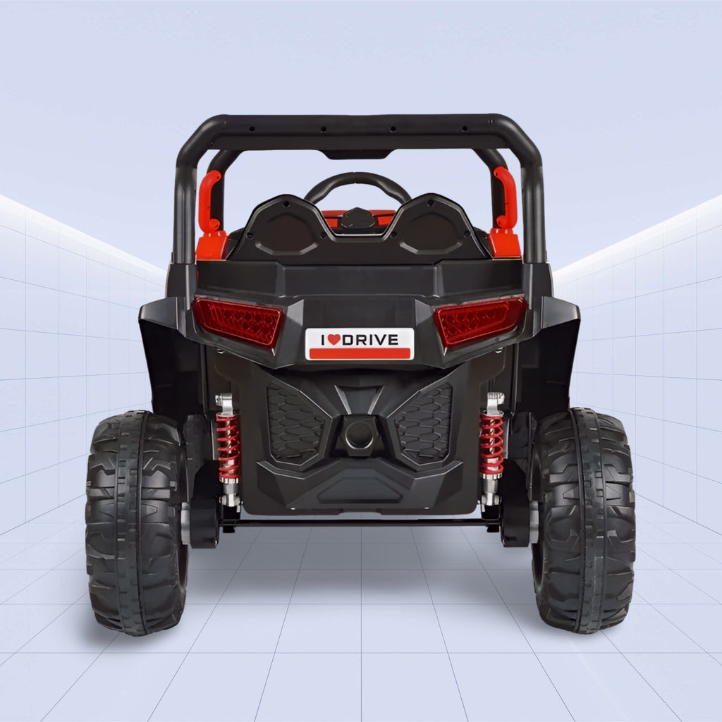 4x4 Power Ride: Kids’ Electric Jeep with Remote Control (RED)