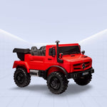 Official Mercedes-Benz Licensed Unimog Ride-On for Kids (RED)