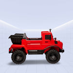 Official Mercedes-Benz Licensed Unimog Ride-On for Kids (RED)