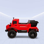 Official Mercedes-Benz Licensed Unimog Ride-On for Kids (RED)