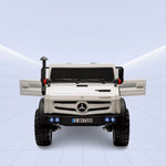 Official Mercedes-Benz Licensed Unimog Ride-On for Kids (WHITE)
