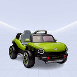 Volkswagen E-Buggy Licensed Kids Electric Ride-On Car (GREEN)