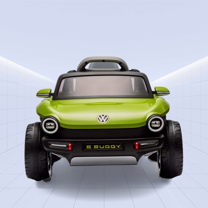 Volkswagen E-Buggy Licensed Kids Electric Ride-On Car (GREEN)