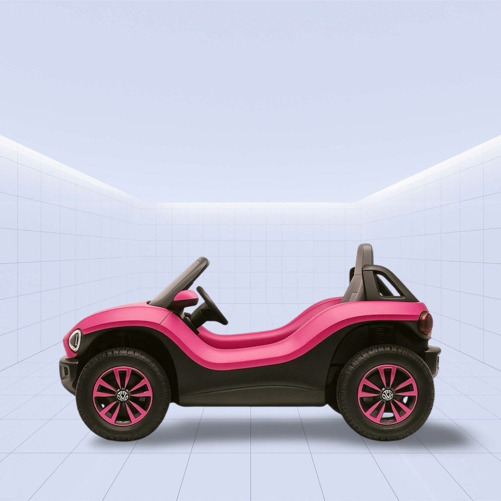 Volkswagen E-Buggy Licensed Kids Electric Ride-On Car (PINK)