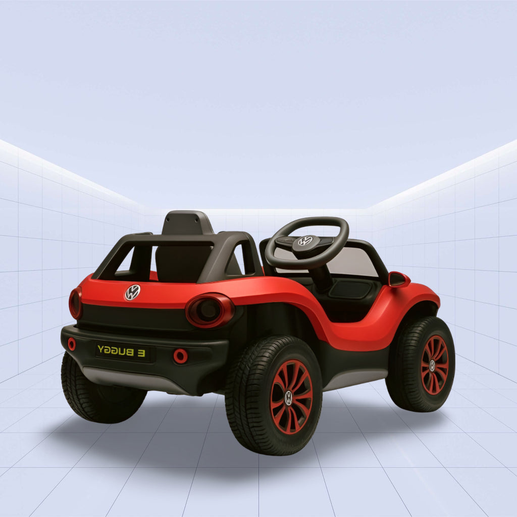 Volkswagen E-Buggy Licensed Kids Electric Ride-On Car (RED)