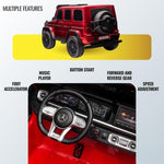 Mercedes-Benz Emerald Fury G63 Ride-On TurboCruiser (RED)
