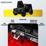 Mercedes-Benz Emerald Fury G63 Ride-On TurboCruiser (BLACK)