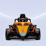 Licensed McLaren Racing Kids Electric Ride-On Car – F1 Thrill for Little Racers (ORANGE)
