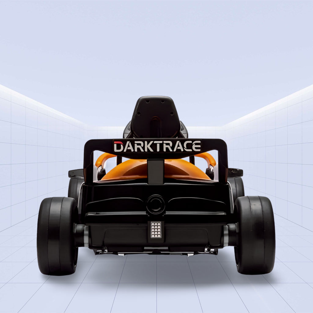 Licensed McLaren Racing Kids Electric Ride-On Car – F1 Thrill for Little Racers (ORANGE)