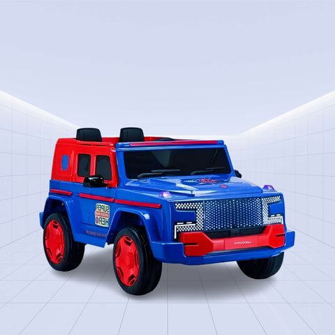 Spider-Man 4WD Electric Adventure Car for Kids (BLUE)