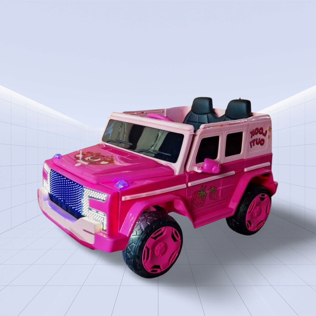 Lotso Strawberry Dream 4×4 Electric Ride-On Car (PINK)