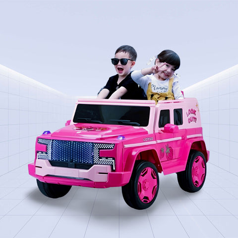 Lotso Strawberry Dream 4×4 Electric Ride-On Car (PINK)