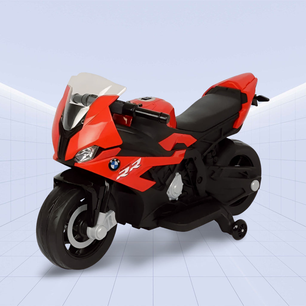 BMW S 1000 RR 12V Kids Electric Ride-On Motorcycle – Official Licensed Power Bike (RED)