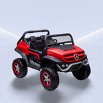 Mercedes-Benz Unimog Kids Ride-On Jeep – 4X4 Electric UTV with Remote Control (RED)